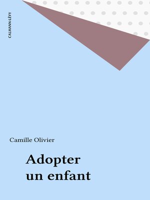 cover image of Adopter un enfant